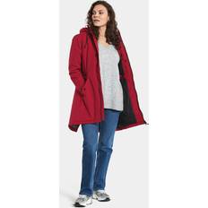 Røde Kåper & Frakker Didriksons Marta-Lisa WNS Parka Jacket - Rot