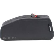 Top Tube Bag Zippered Black 1.2L
