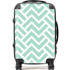 Luggage Warren Reed Geometric Pattern Suitcase Cabin