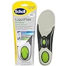 Shoe Care & Accessories Scholl LiquiFlex Everyday Comfort Insoles, More Memory Foam and Arch Support, Unisex, x Pieces, Yellow