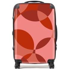 Luggage Warren Reed Circle Pattern Suitcase Medium
