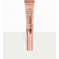 Makeup Revolution Pro Dewy Glaze Serum Highlighter - Peach Glow