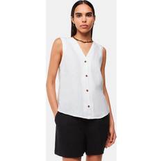 Linen - Woman Clothing Whistles Laura Sleeveless Linen Top