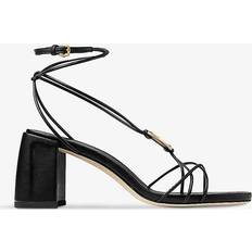 Cuir Sandales à talons Jimmy Choo Onyxia 70 Strappy Block Heel Sandals - Women's