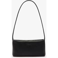 Lacoste Bags Lacoste Small City Court Grain Leather Hobo Bag Size One size Noir