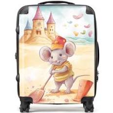 Luggage Warren Reed On A Beach Holiday Suitcase Yellow