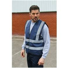 M Work Vests Korntex Korntex High Vis Safety Vest KXVEST Navy Colour: Navy