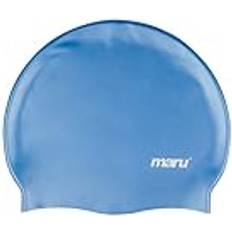 Maru Swimming Hat, 100% Silicone Swim Cap, Unisex Adult Swimming Cap, Lightweight Swimming Caps for Men and Women, Comfortable and Durable Swim Hats Designed in the Blue, One Size