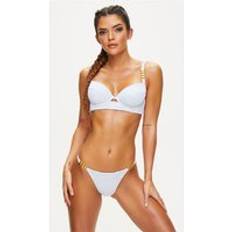 White Bikinis Ann Summers Riviera Underwired Bikini Top, 44GG, White Mid Seasonal Sale