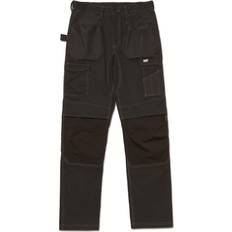 Caterpillar Work Wear Caterpillar CAT Workwear Mens Essential Knee Pad Stretch Work Trousers 38S Waist 38' Inside Leg 30'