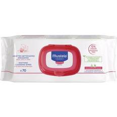 Plastic Wipes & Washcloths Mustela Mustela baby wipes fragrance-free 60units