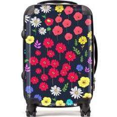 Luggage Warren Reed Multicoloured Flower Pattern Suitcase