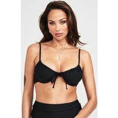 Bikiniöverdelar Frank Dandy Take a Bow Bikini Top - Black