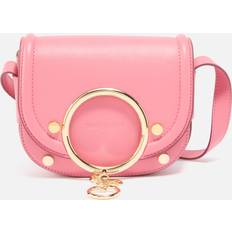 See by Chloé Mara Leather Shoulder Bag Pink