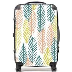 Luggage Warren Reed Scandinavian Style Foliage Suitcase Green