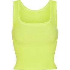 SKIMS Cotton Rib Tank - Daffodil