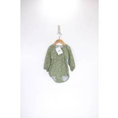 Green Bodysuits Polarn O. Pyret Baby Bodysuit Green 9-12m x