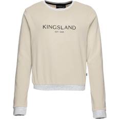 Equestrian Jumpers Kingsland Women's Crewneck Riding Sweatshirt - Bleu