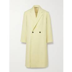 Fear of God Coats Fear of God Double-Breasted Wool Overcoat Men Yellow IT