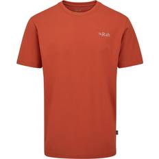 Rab Tops Rab Mens Stance Mountain Tee Red