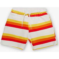 140/146 - Piger Bukser Mini Rodini Multi Stripe AOP Sweatshorts 116/122