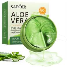 Dry Skin Eye Masks Sadoer Under Eye Mask Aloe Vera 60-pack