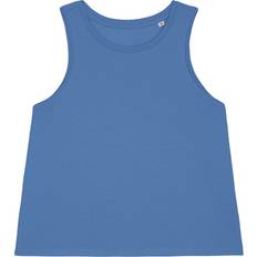 Organic Tank Tops Greent greenT Womens Organic Cotton Dancer Loose Fit Crop Tank Top XS