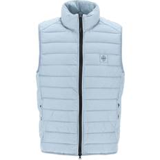 Stone Island Men Vests Stone Island Men's Puffer Vest - Sky