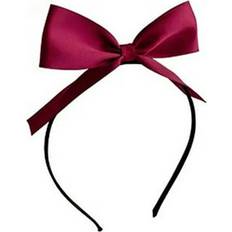 Headbands Tmianya Bow Headbands Red Bowknot Headband For Black Bows Hair Hoop Band