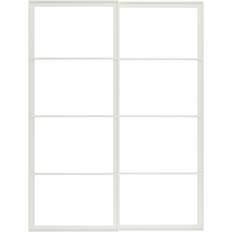 Aluminium Klädförvaring IKEA PAX ram Garderob 150x201cm