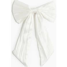 Hair Products H&M H & M - Bow Hair Clip - White NOSIZE