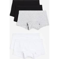 Men's Underwear H&M & 5-pack Cotton Boxer Briefs Black 8/10 8-10Y