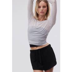 H&M Shorts H&M Ladies Black Sweatshirt shorts