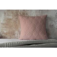 Polyester Pillow Cases Belledorm Lisbon Continental Pillow Case Pink