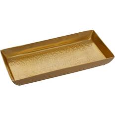 Gold Serving Platters & Trays Canora Grey Strout Serving Tray