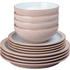 Denby Dinner Sets Denby Elements 12 Dinner Set 12pcs