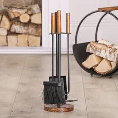 Fireplaces Borough Wharf Yousuf Iron Fireplace Tool Set