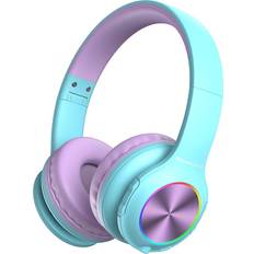 PowerLocus Kids Headphones, Bluetooth Over Ear