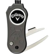 Callaway Golf Accessories Callaway 4-in-1 Klingen-Pitchgabel schwarzes Schalterblatt 4-Funktionen-Golf-Pitchgabel