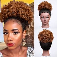 Real Hair Ponytails Shein Afro Puff Drawstring Ponytail Extension For Premium
