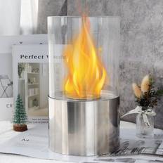 Bio-Ethanol Outdoor Tabletop Fireplace with Flame Guard