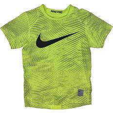 Nike Base Layer Children's Clothing Nike Little Kids' Dri Fir Base Layer Top Volt86C416-364/Black, 6