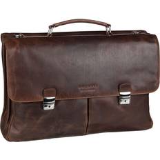 Bugatti Aktetassen Bugatti Romano Briefcase dark brown