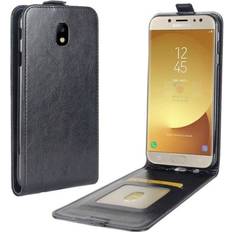 Samsung Galaxy J5 2017 Enfärgat Flipfodral Svart
