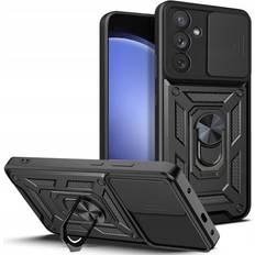 Magnetic ring stand Tech-Protect Camshield wtih Magnetic Finger Ring & Stand Function Case for Galaxy S23 FE