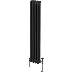 Termosifoni MonsterShop Termosifone Radiatore 3 Colonne Nero 180x20cm