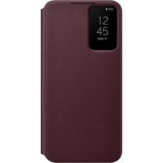 Samsung Galaxy S22 Plus Smart Clear View Cover Burgandy-EF-ZS906CEEGWW Not Specified