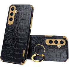 A25 cover Skalo Crocodile Ring Cover for Galaxy A25 5G