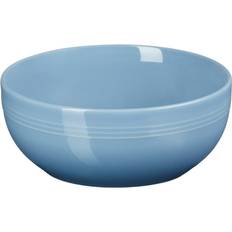 Le Creuset Illallislautaset Le Creuset Coupe Colletion Syvä Lautanen 16 cm Chambray