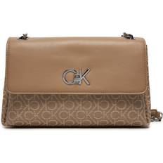 Calvin Klein Handbags Calvin Klein Handtasche Re-Lock Conv Shoulder Bag_Jqc K60K612641 Beige 00